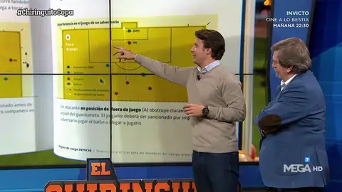 Juanfe explica con el reglamento por qué el gol del Athletic está bien anulado Juanfe explica con el reglamento por qué el gol del Athletic está bien anulado