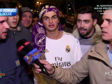 Bajón total de los aficionados madridistas tras la derrota frente al City