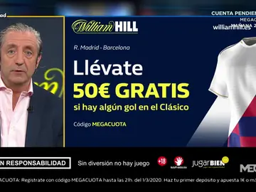 Josep te trae la mejor oferta de registro para que apuestes con William Hill Josep te trae la mejor oferta de registro para que apuestes con William Hill