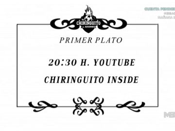 No te pierdas el menú de este domingo de El Chiringuito