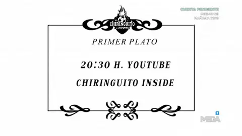 No te pierdas el menú de este domingo de El Chiringuito No te pierdas el menú de este domingo de El Chiringuito
