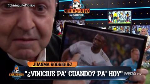 "&iquest;Y Vinicius pa' cuando? &iexcl;Pa' hoy!"