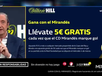 Josep te trae la mejor oferta de registro para que apuestes con William Hill Josep te trae la mejor oferta de registro para que apuestes con William Hill