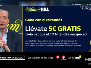 Josep te trae la mejor oferta de registro para que apuestes con William Hill Josep te trae la mejor oferta de registro para que apuestes con William Hill