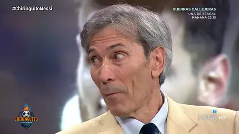 'Lobo' Carrasco da la cara tras las críticas de Gatti a Messi 'Lobo' Carrasco da la cara tras las críticas de Gatti a Messi