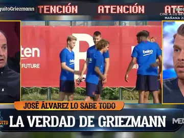Jota Jordi: "Griezmann da sensación de que ha venido al Barça a cobrar" Jota Jordi: "Griezmann da sensación de que ha venido al Barça a cobrar"