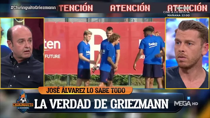 Jota Jordi: "Griezmann da sensaci&oacute;n de que ha venido al Bar&ccedil;a a cobrar"