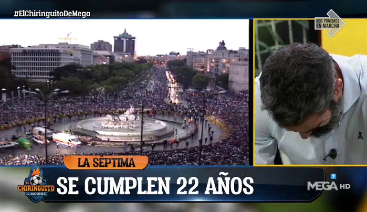 Fernando Sanz se derrumba recordando a su padre Lorenzo en el aniversario de la Séptima Fernando Sanz se derrumba recordando a su padre Lorenzo en el aniversario de la Séptima