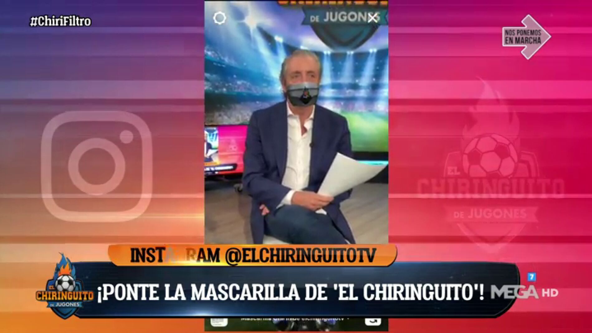 &iexcl;PRUEBA EL NUEVO CHIRI FILTRO DE LA MASCARILLA!