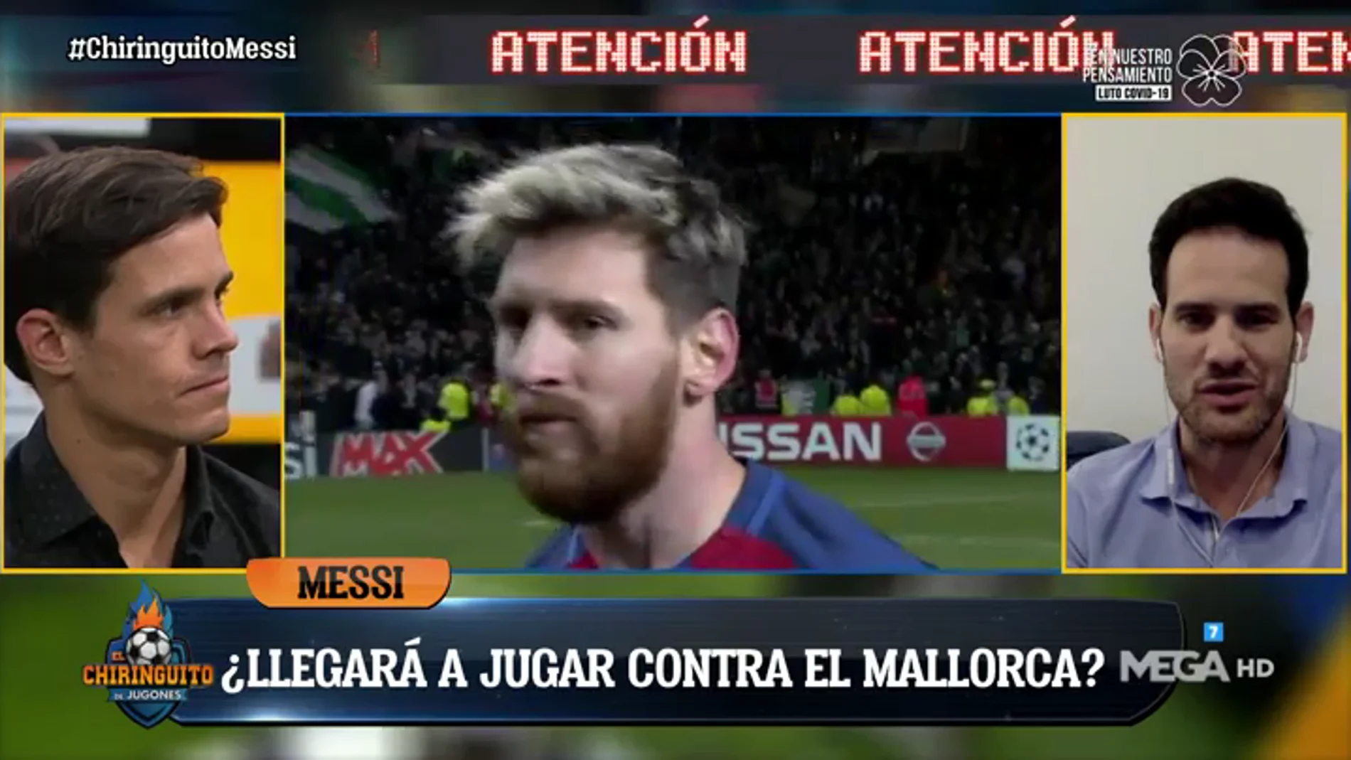 Quim Domènech: "Messi podría perderse el primer partido ante el Mallorca"