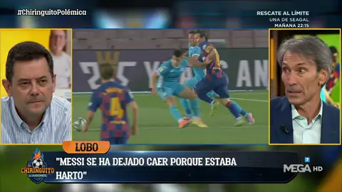 LOBO CARRASCO JUSTIFICA A MESSI LOBO CARRASCO JUSTIFICA A MESSI