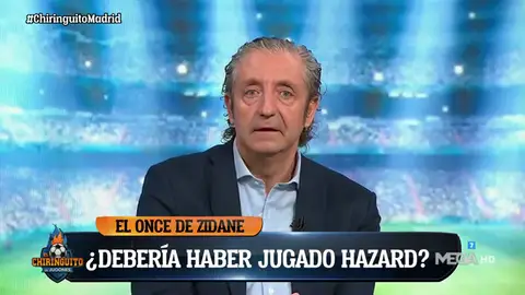 PEDREROL VE AL MADRID COMO GANADOR PEDREROL VE AL MADRID COMO GANADOR