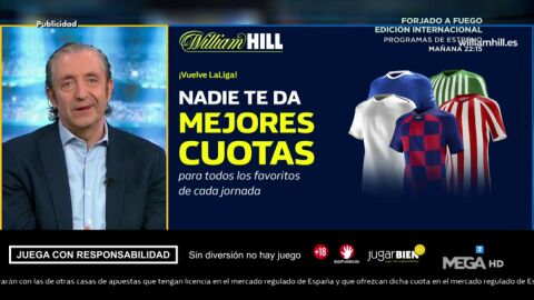 Josep te trae las mejores cuotas para que apuestes con William Hill