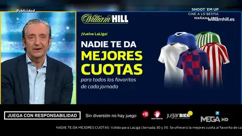Josep te trae las mejores cuotas para que apuestes con William Hill Josep te trae las mejores cuotas para que apuestes con William Hill