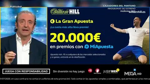 Josep te trae la mejor oferta de registro para que apuestes con William Hill Josep te trae la mejor oferta de registro para que apuestes con William Hill
