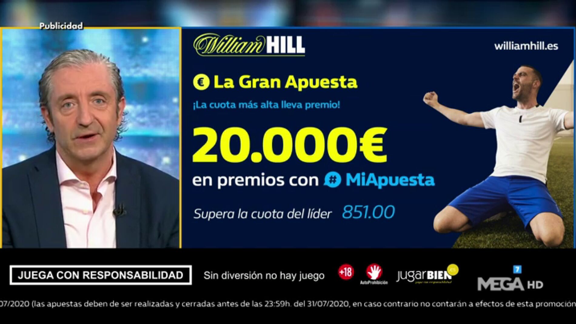 Josep te trae la mejor oferta de registro para que apuestes con William Hill