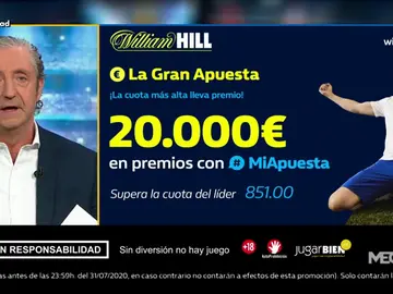 Josep te trae la mejor oferta de registro para que apuestes con William Hill Josep te trae la mejor oferta de registro para que apuestes con William Hill