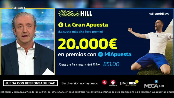 Josep te trae la mejor oferta de registro para que apuestes con William Hill Josep te trae la mejor oferta de registro para que apuestes con William Hill