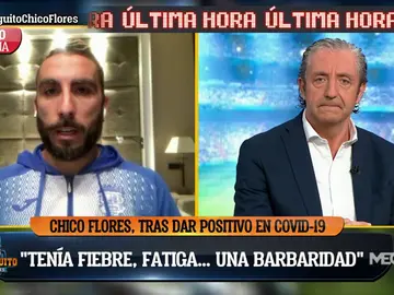 Chico Flores, jugador del Fuenlabrada: "Pensaba que me moría" Chico Flores, jugador del Fuenlabrada: "Pensaba que me moría"