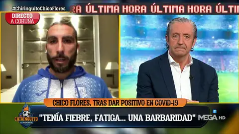 Chico Flores, jugador del Fuenlabrada: "Pensaba que me moría" Chico Flores, jugador del Fuenlabrada: "Pensaba que me moría"