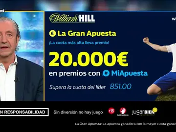 Josep te trae la mejor oferta de registro para que apuestes con William Hill Josep te trae la mejor oferta de registro para que apuestes con William Hill