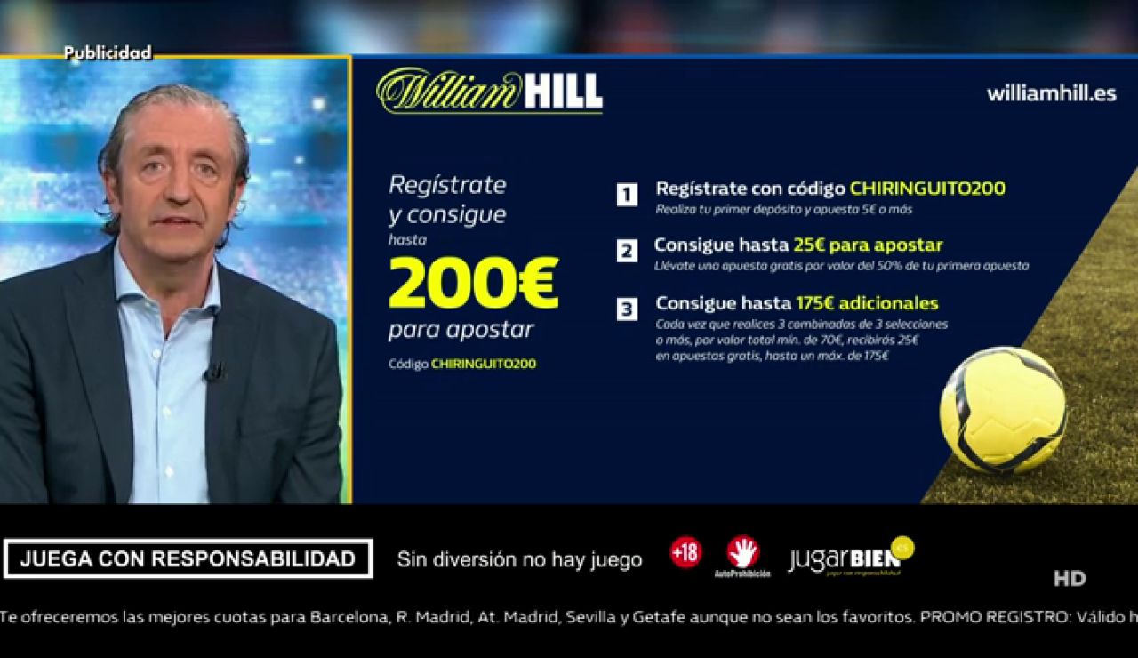 Josep te trae la mejor oferta de registro para que apuestes con William Hill Josep te trae la mejor oferta de registro para que apuestes con William Hill