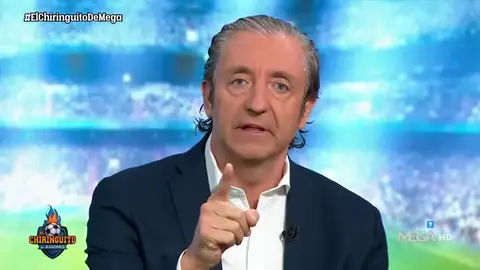 Josep Pedrerol en 'El Chiringuito' Josep Pedrerol en 'El Chiringuito'