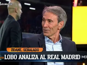 LOBO CARRASCO: "ZIDANE TIENE PERSONALIDAD Y AGUANTA LA PRESIÓN COMO NADIE" LOBO CARRASCO: "ZIDANE TIENE PERSONALIDAD Y AGUANTA LA PRESIÓN COMO NADIE"
