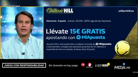 Juanfe te trae la mejor oferta de registro para que apuestes con William Hill Juanfe te trae la mejor oferta de registro para que apuestes con William Hill