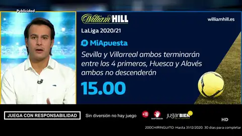 Juanfe te trae la mejor oferta de registro para que apuestes con William Hill Juanfe te trae la mejor oferta de registro para que apuestes con William Hill