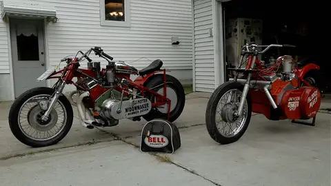 Motos de museo Cazatesoros