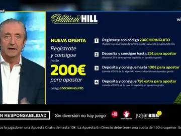 Josep te trae la mejor oferta de registro para que apuestes con William Hill Josep te trae la mejor oferta de registro para que apuestes con William Hill
