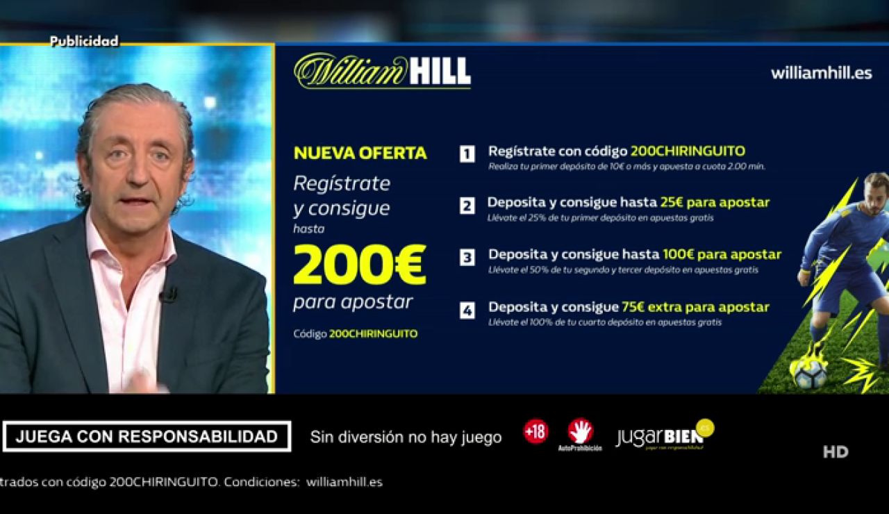 Josep te trae la mejor oferta de registro para que apuestes con William Hill Josep te trae la mejor oferta de registro para que apuestes con William Hill