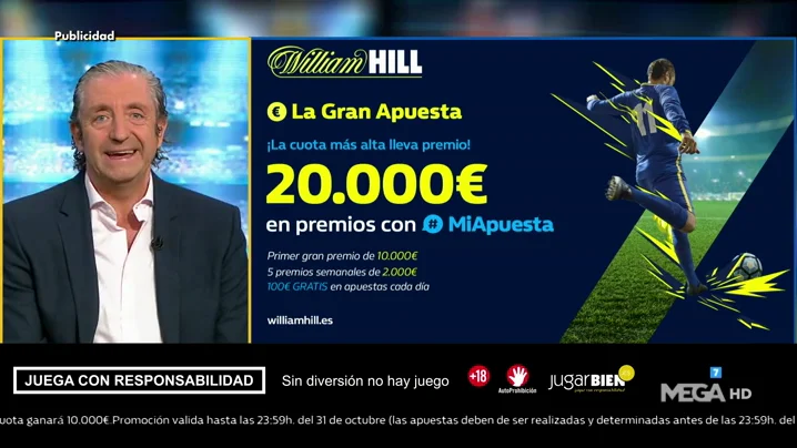 Josep te trae la mejor oferta de registro para que apuestes con William Hill Josep te trae la mejor oferta de registro para que apuestes con William Hill
