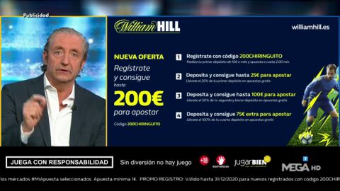 Josep te trae la mejor oferta de registro para que apuestes con William Hill