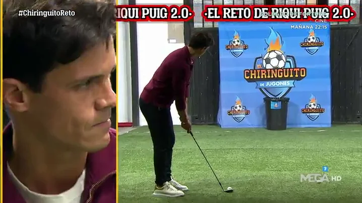 &iexcl;EDU AGUIRRE CONSIGUE EL RETO DE RIQUI PUIG! 