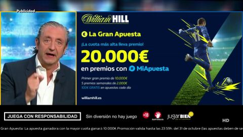 Josep te trae la mejor oferta de registro para que apuestes con William Hill