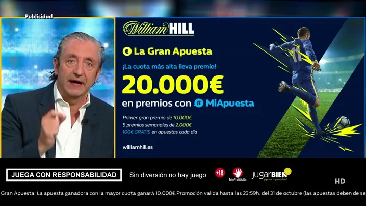 Josep te trae la mejor oferta de registro para que apuestes con William Hill Josep te trae la mejor oferta de registro para que apuestes con William Hill