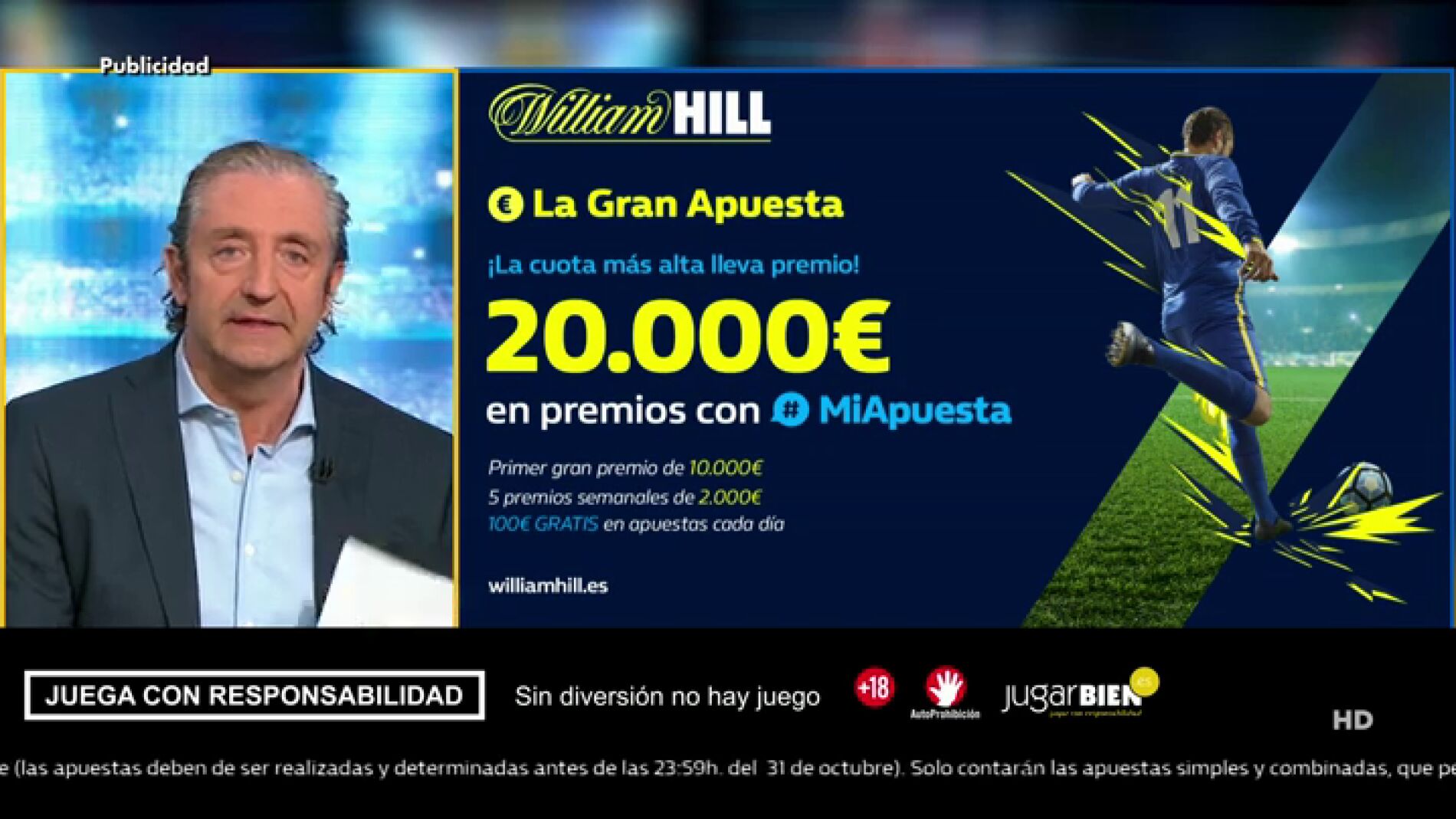 Josep te trae la mejor oferta de registro para que apuestes con William Hill