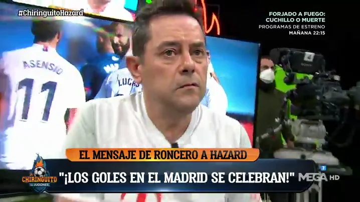 Tom&aacute;s Roncero: "&iexcl;Los GOLES en el Real MADRID se CELEBRAN!"