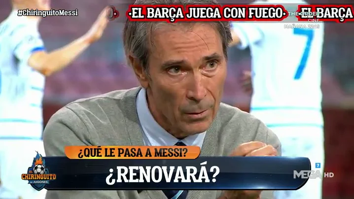 Lobo Carrasco: "Leo está buscando a Messi" Lobo Carrasco: "Leo está buscando a Messi"