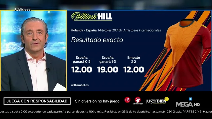 Josep te trae la mejor oferta de registro para que apuestes con William Hill Josep te trae la mejor oferta de registro para que apuestes con William Hill