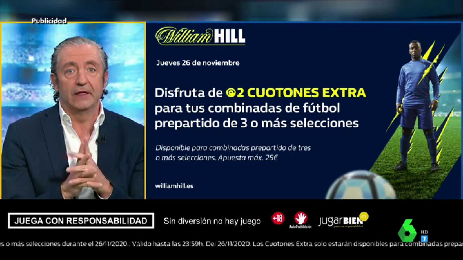 Josep te trae la mejor oferta de registro para que apuestes con William Hill