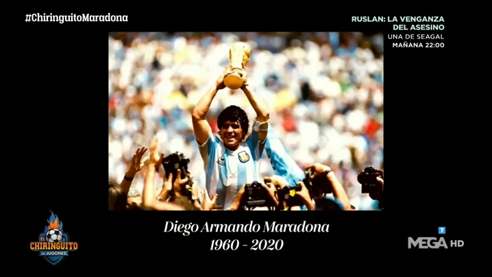 Diego, los argentinos y el f&uacute;tbol te extra&ntilde;ar&aacute;n