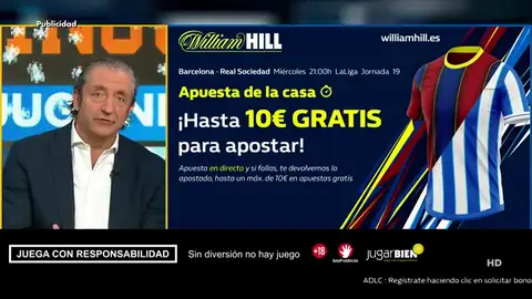 Josep te trae la mejor oferta de registro para que apuestes con William Hill Josep te trae la mejor oferta de registro para que apuestes con William Hill