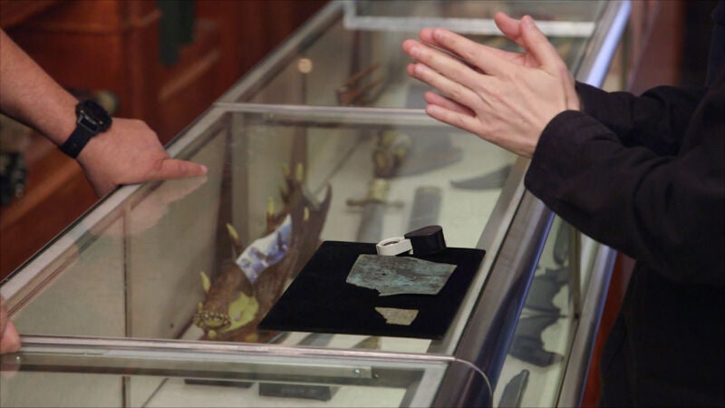 Llega a La casa de empeños un diploma militar de la antigua Roma con 1.800 años de antigüedad
