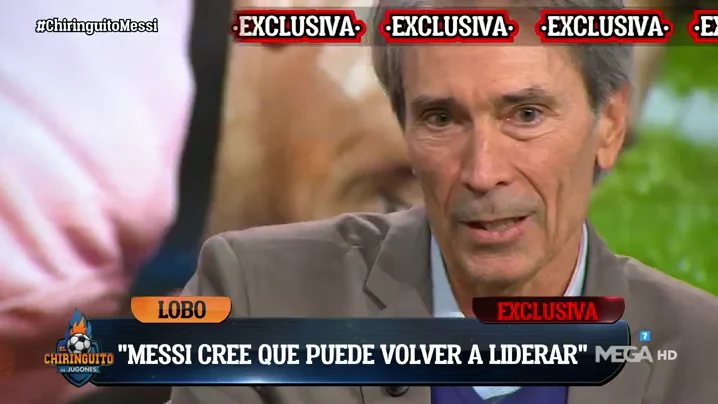 "HAY UN 50% DE OPCIONES DE QUE SIGA MESSI"