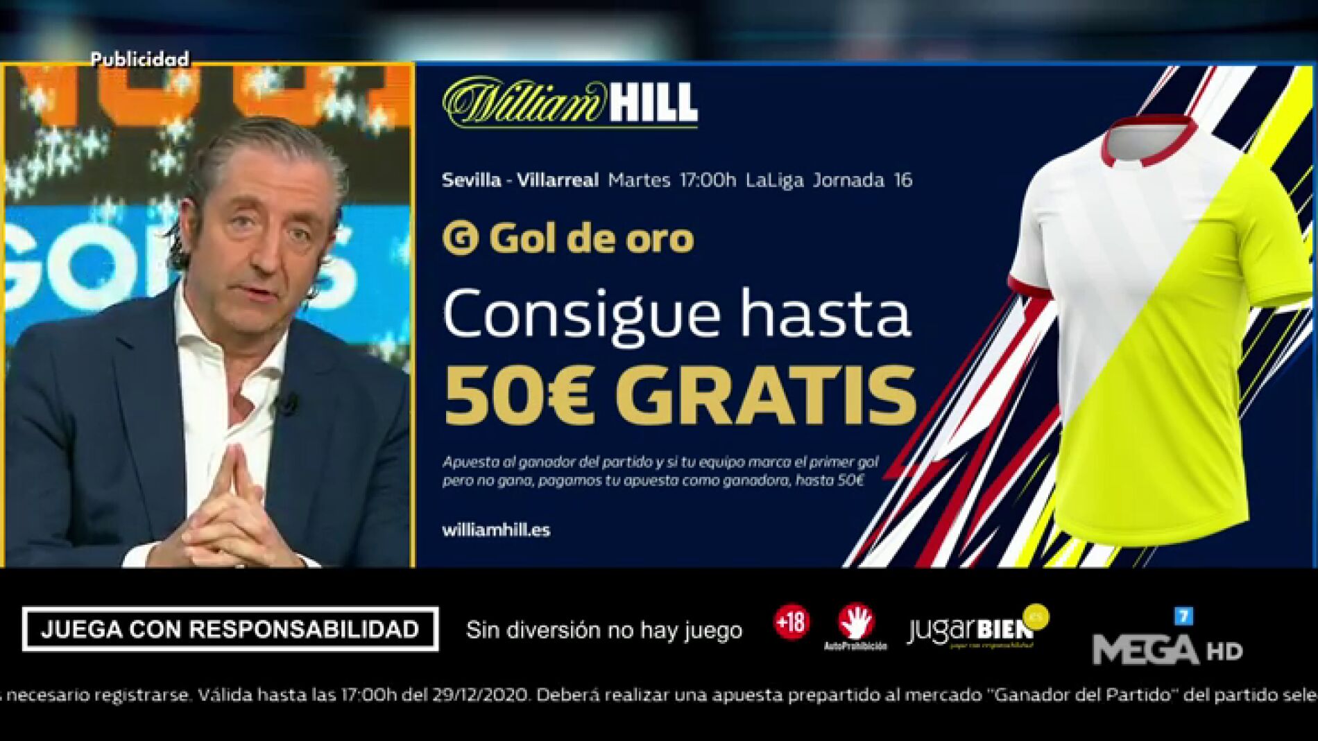 Josep te trae la mejor oferta de registro para que apuestes con William Hill