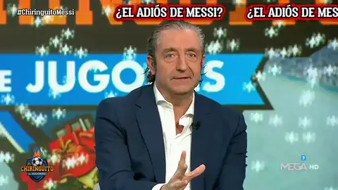 JOSEP PEDREROL: "Messi prepara su vuelta porque ya se ha ido" JOSEP PEDREROL: "Messi prepara su vuelta porque ya se ha ido"