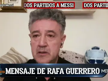 RAFA GUERRERO: "ME VOY A RAPAR AL CERO" RAFA GUERRERO: "ME VOY A RAPAR AL CERO"